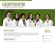 Tablet Screenshot of lighthousefamilymedicine.net
